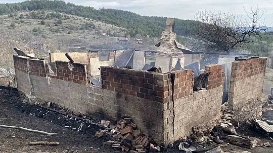 Alevlere teslim olan evde yanarak hayatını kaybetti