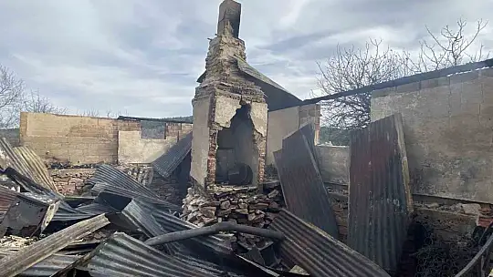 Alevlere teslim olan evde yanarak hayatını kaybetti