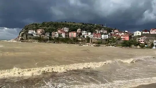 Amasra bir günde 4 mevsimi yaşadı