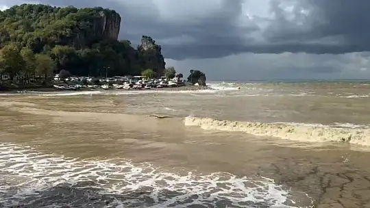 Amasra bir günde 4 mevsimi yaşadı
