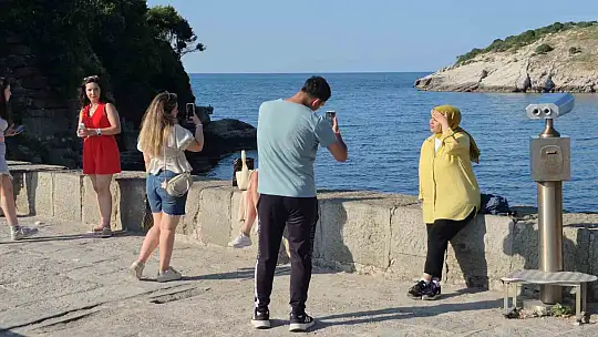Amasra'da hafta sonu yoğunluğu