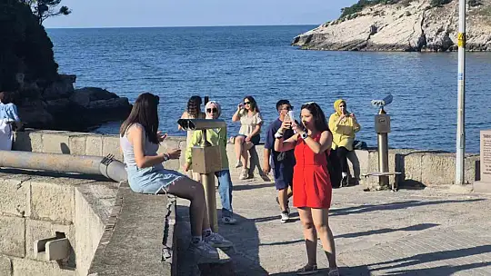 Amasra'da hafta sonu yoğunluğu