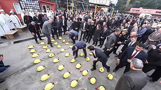 Amasra maden faciasında ölen 43 madenci unutulmadı