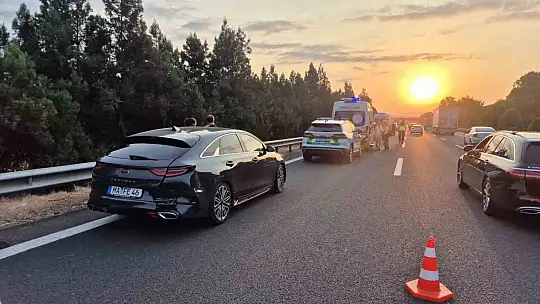 Anadolu Otoyolu'nda zincirleme kaza: 3 yaralı