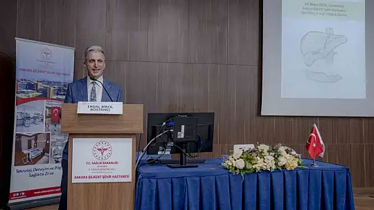 Ankara Bilkent Şehir Hastanesi'nde 'Karaciğer Kongresi' düzenlendi