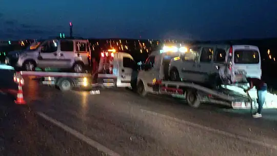 Ankara'da zincirleme trafik kazası: 1 yaralı