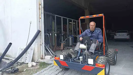 Ankaralı usta kendi imkanlarıyla go-kart yaptı, seri üretime geçti