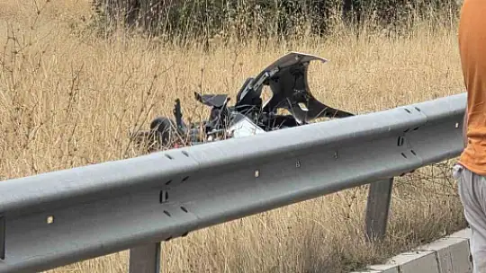 Antalya'da motosiklet kazası: 1 ölü