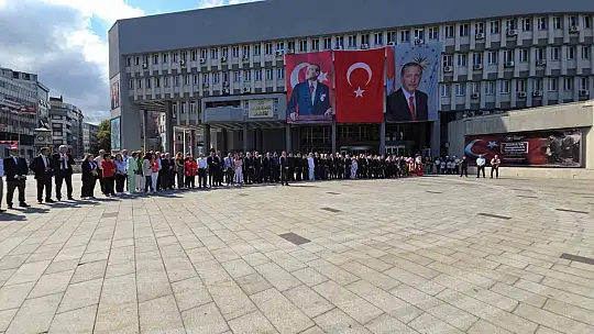 Atatürk'ün Zonguldak'a gelişi törenle kutlandı