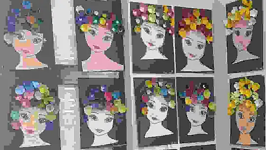 Atıkları sanat eserine dönüştürdüler