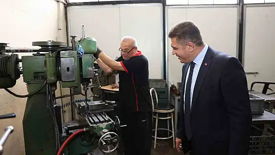 Av tüfeği üretim merkezinde inceleme