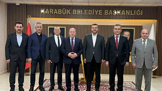 Avrupalı Türk Girişimciler Birliği'nden Karabük'te iki önemli ziyaret