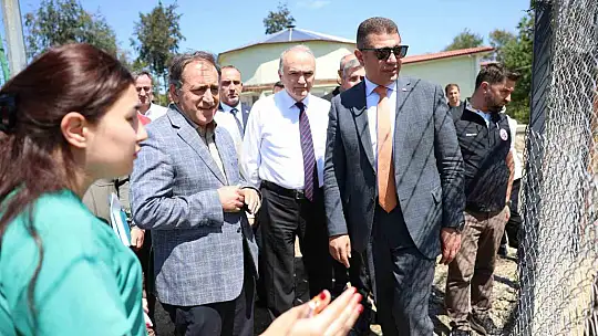 Bakan Danışmanı Karaca, Kurtsuyu Hayvan Barınağı ve Doğal Yaşam Alanını inceledi