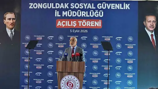 Bakan Işıkhan Zonguldak'ta yeni SGK binasını açtı: 122 milyon liralık yatırım