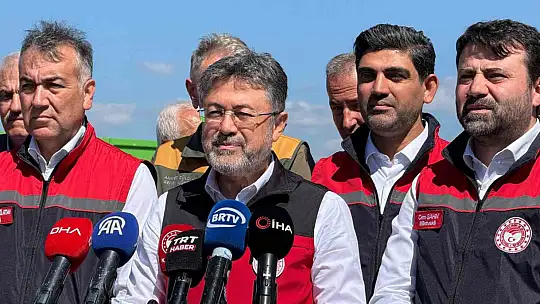 Bakan Yumaklı: '140 milyon tonluk üretimle sezonu kapatacağız'