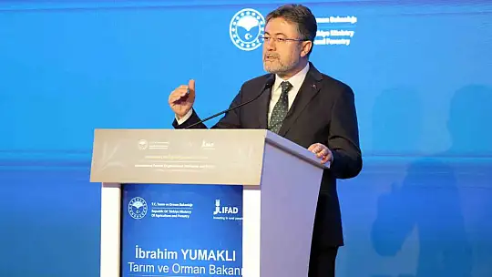 Bakan Yumaklı'dan zirai don açıklaması: