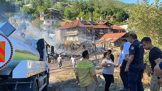 Bartın'da 2 saatte 8 yangın