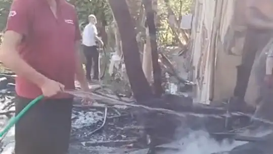 Bartın'da korkutan yangın büyümeden söndürüldü