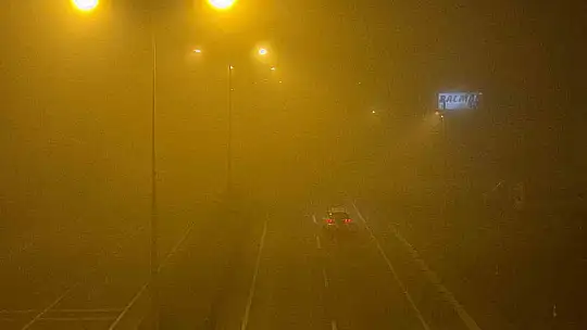 Bartın'da yoğun sis