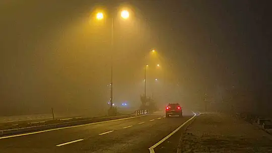 Bartın'da yoğun sis