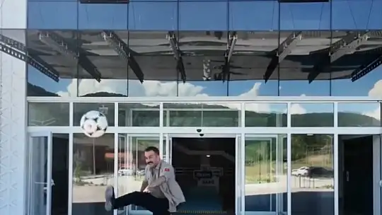 Bartın Üniversitesinden A Milli Takım'a destek videosu