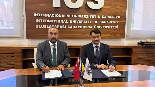 BARÜ ile Uluslararası Saraybosna Üniversitesi arasında iş birliği protokolü yapıldı