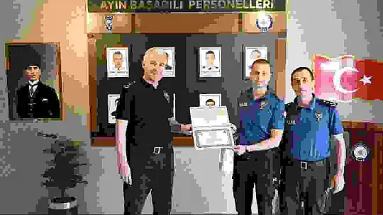 Başarılı Polisler ödüllendirildi