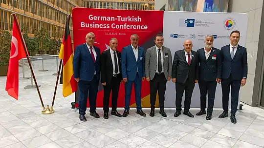 Başkan Bıyık, Türk ve Alman iş insanları yer aldı