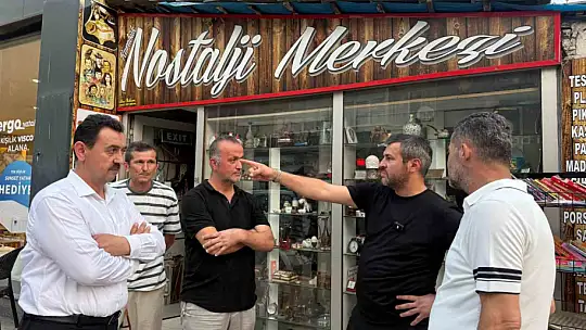 Başkan Çetinkaya esnaf ve vatandaşlarla bir araya geldi