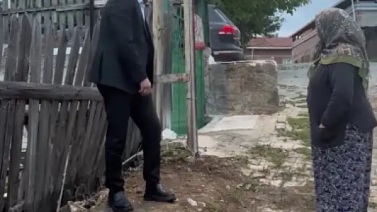 Başkan Civa'nın samimi tavırları sosyal medyada ilgi görüyor