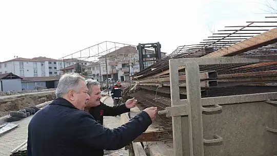 Başkan Koloğlu, projeleri yerinde inceledi
