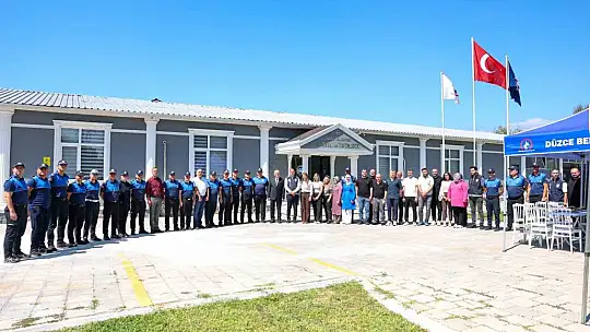 Başkan Özlü'den zabıta personeline tespih