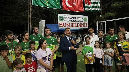 Bayracmı Köyü Voleybol Turnuvası sona erdi
