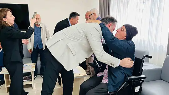 Bayramda huzurevi sakinleri unutulmadı