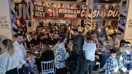 Beşiktaşlı eski futbolcular, Düzce'de taraftarla buluştu