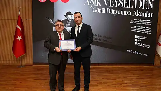 BEUN'da Âşık Veysel anıldı