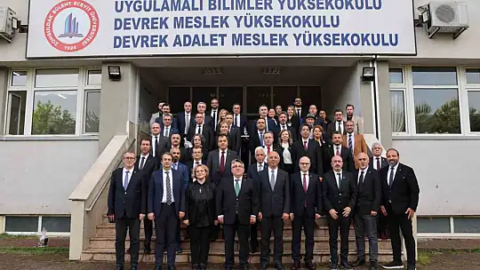BEUN senato toplantısı Devrek Kampüsünde gerçekleştirildi