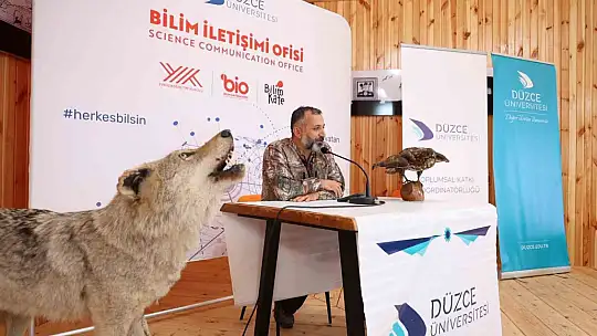 Bilim Kafe etkinliğinde yaban hayatı konuşuldu