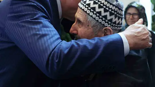 Bir asırlık ömre tanıklık eden Yılmaz'dan, Erdoğan'a anlamlı sözler: