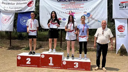 Bocce'de Türkiye üçüncüsü oldu, Bolu'yu gururlandırdı
