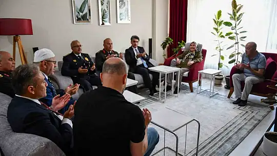 15 Temmuz şehidinin ailesine vefa ziyareti