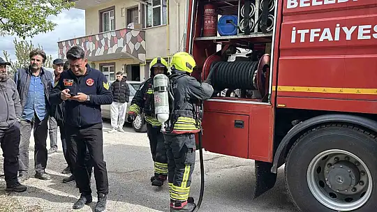 Bolu'da 2 katlı evin banyosunda çıkan yangın söndürüldü