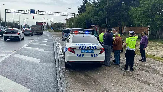 Bolu'da 3 araçlı zincirleme kaza: 1 yaralı