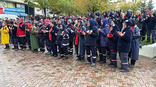 Bolu'da 43 yaşında hayatını kaybeden belediye çalışanına gözyaşlarıyla veda