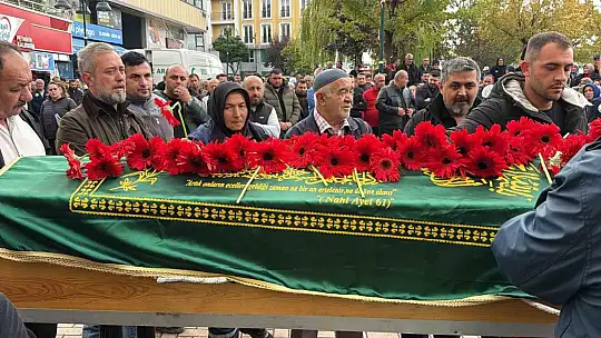 Bolu'da 43 yaşında hayatını kaybeden belediye çalışanına gözyaşlarıyla veda