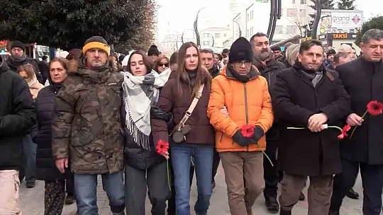 Bolu'da 78 canın anısına sessiz yürüyüş: