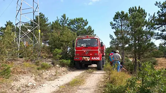 Bolu'da aynı ilçede 2 farklı orman yangını