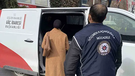Bayram öncesi kaçak göçmen denetimi