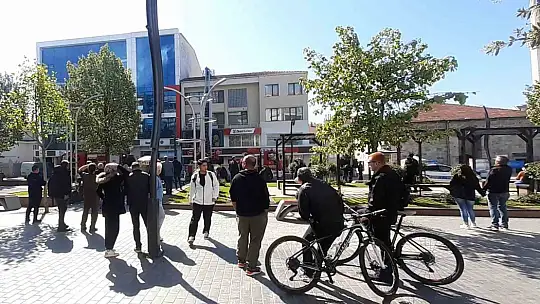 Bolu'da çatı yangını