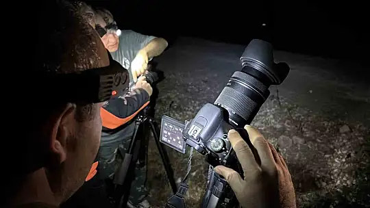 Bolu'da fotoğraf tutkunlarının 'perseid' mesaisi: